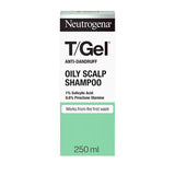 Superdrug Neutrogena T Gel Oily Scalp Anti-Dandruff Shampoo 250ml- Buy online at McGrocer