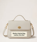 Mulberry Mini Alexa top-handle bag in top-grain leather, imported from the UK