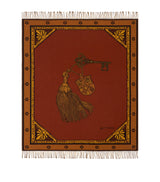 Harrods Etro Wool Fringed Herald Throw - Wool Throw (180cm x 140cm)- Buy online at McGrocer