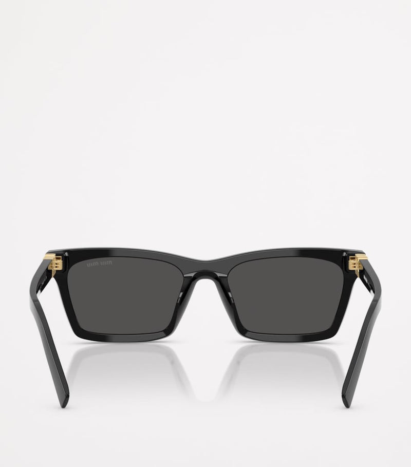 Miu Miu acetate rectangular sunglasses UK version