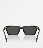 Miu Miu acetate rectangular sunglasses UK version