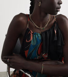 Anita Ko yellow gold and emerald choker 40.5cm, imported from the UK