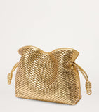 LOEWE medium leather scales Flamenco clutch, imported from the UK