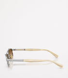 Brunello Cucinelli Paloma titanium sunglasses, UK version