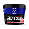 مسحوق بروتين USN Muscle Fuel Anabolic بنكهة الفراولة 4 كجم (علامة تجارية بريطانية)