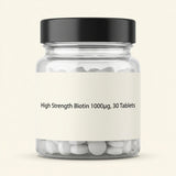 Holland & Barrett Holland & Barrett Biotin 1000g 30 Tablets Hair Support- Buy online at McGrocer