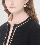 Valentino Garavani Coeur Royal gold-tone heart earrings, UK version