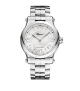 Harrods Chopard Happy Sport Automatic Stainless Steel Watch 36mm- Buy online at McGrocer