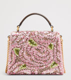 Valentino Garavani mini sequinned VSLING top-handle bag (British brand)