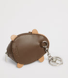 Weekend Max Mara leather hedgehog bag charm - British product