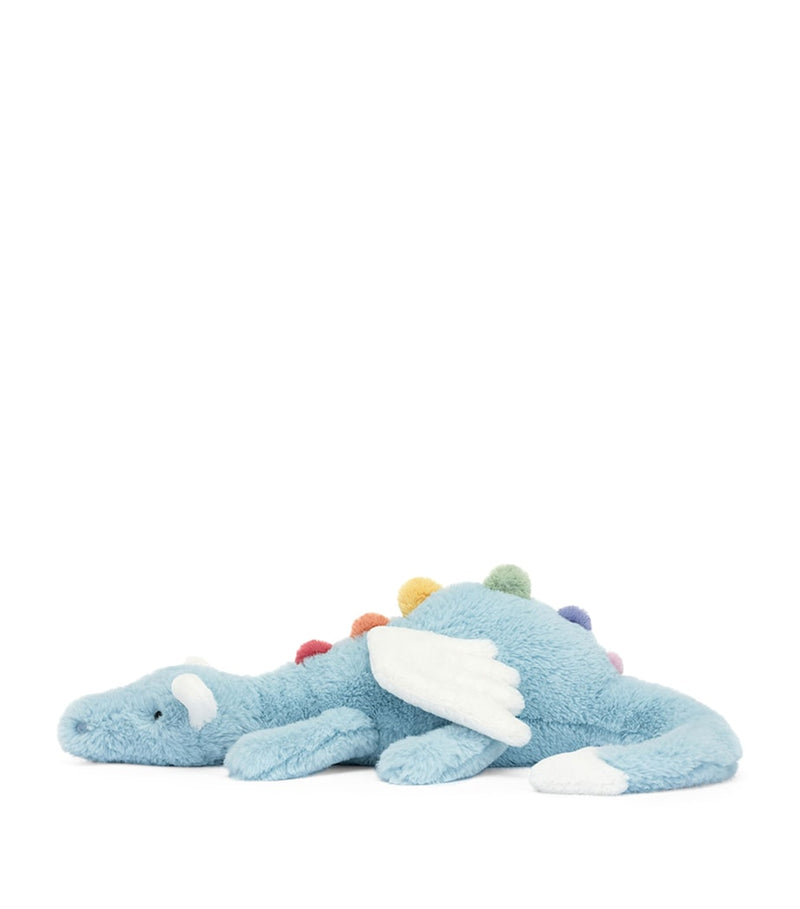 Jellycat Large Sky Dragon plush toy 12cm, imported from the UK