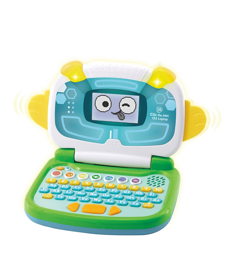 Leapfrog Clic ABC 123 laptop educational toy, UK version