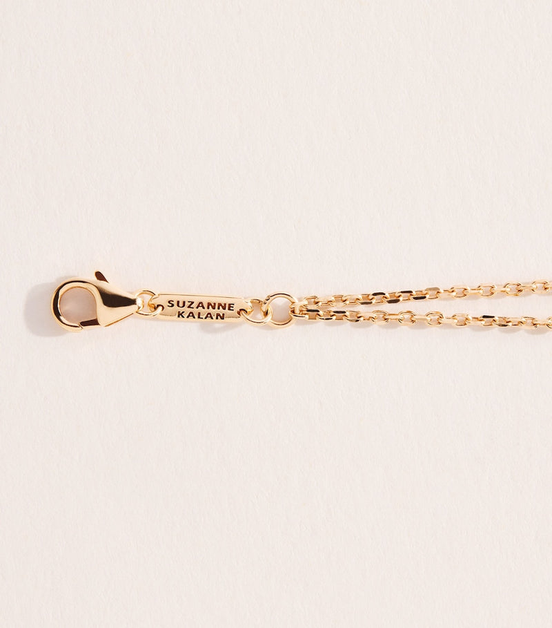 Suzanne Kalan evil eye rose gold bracelet, imported from the UK