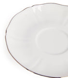 GINORI 1735 Corona Platino tea saucer 15cm, UK version