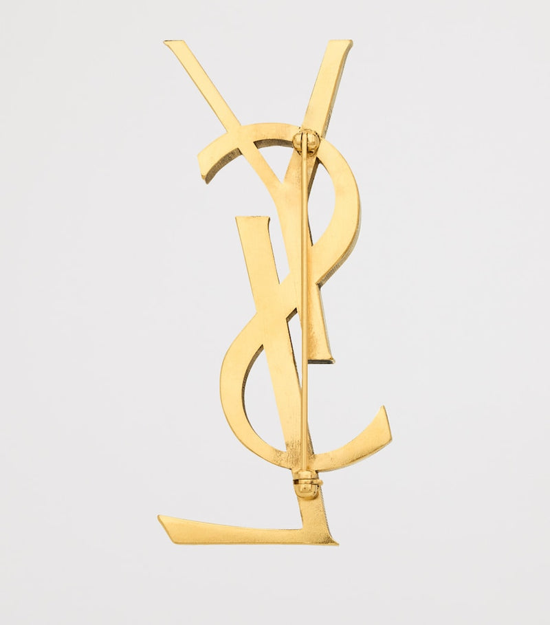 Saint Laurent Cassandre brooch (British brand)