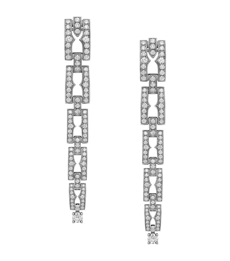 Bvlgari B.zero1 white gold diamond earrings - British product