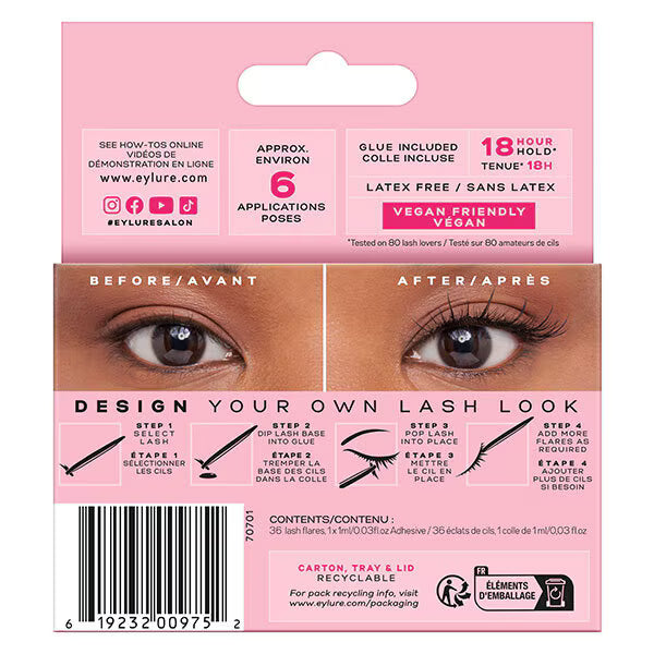 Eylure Individual Manga Lash False Eyelash - British product