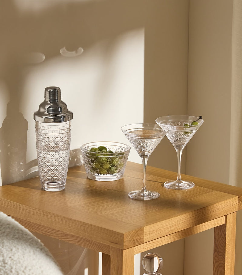 Waterford Crystal Opulence cocktail shaker, UK version