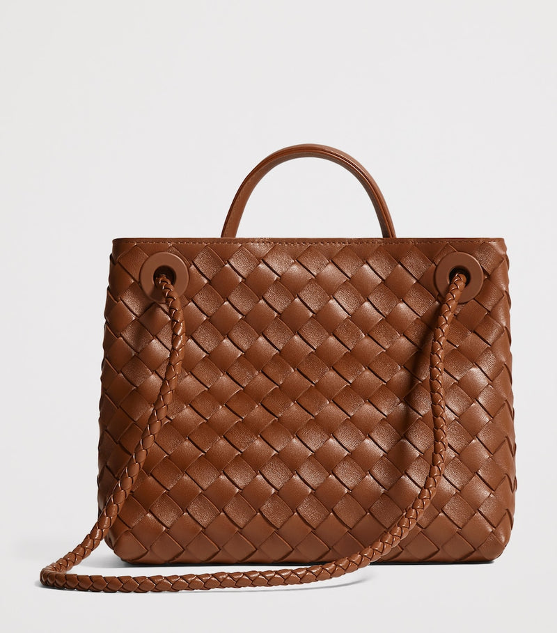 Bottega Veneta Andiamo small leather top-handle bag, UK version
