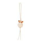 Harrods LOEWE Felt Corgi Charm Keychain- Buy online at McGrocer