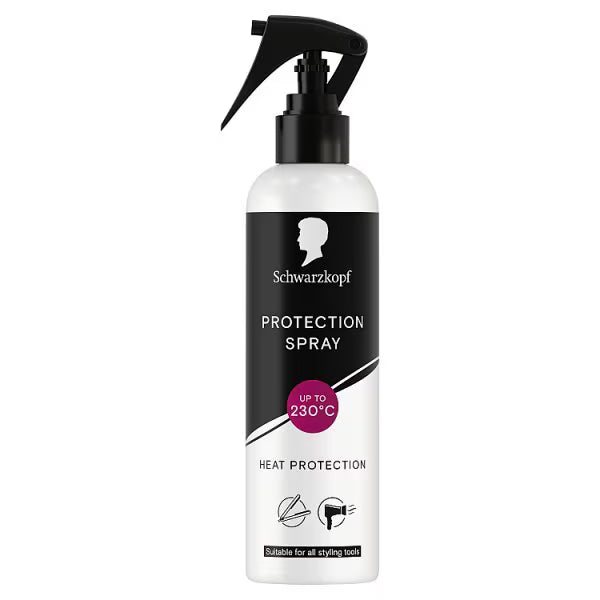 Schwarzkopf heat protection spray 250ml (British brand)