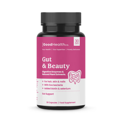 Holland & Barrett Your Good Health Co Gut and Beauty 60 Capsules- Buy online at McGrocer