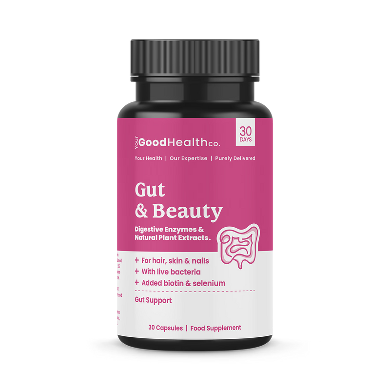 Your Good Health Co Gut and Beauty 60 capsules (British brand)