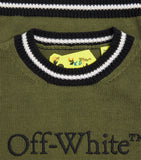 Off-White Bookish sweater for kids aged 4-12+ years, imported from the UK