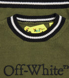 Off-White Bookish sweater for kids aged 4-12+ years, imported from the UK