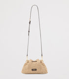 Jimmy Choo Cinch raffia shoulder bag (British brand)