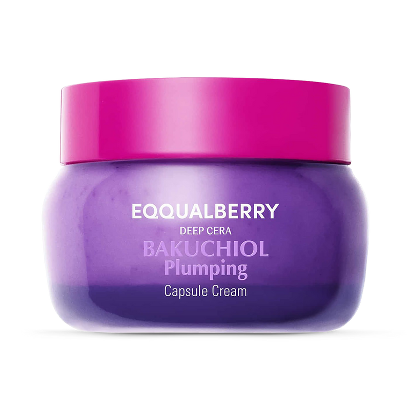 EQQUALBERRY Bakuchiol Plumping Capsule Cream 50ml, UK version