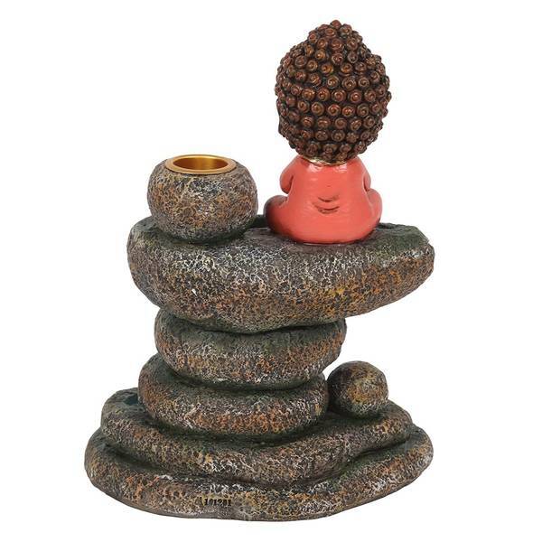 Something Different Backflow Incense Burner Buddha Rock Pond (British brand)