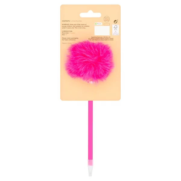 Fantasy pom pom pen 3 colours - British product