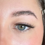 Space Baby faux mink vanilla strip lashes (British brand)