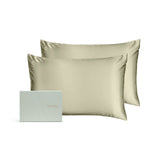 Superdrug Silk Addict 100% Mulberry Silk Pillowcase Twinpack Olive Green- Buy online at McGrocer