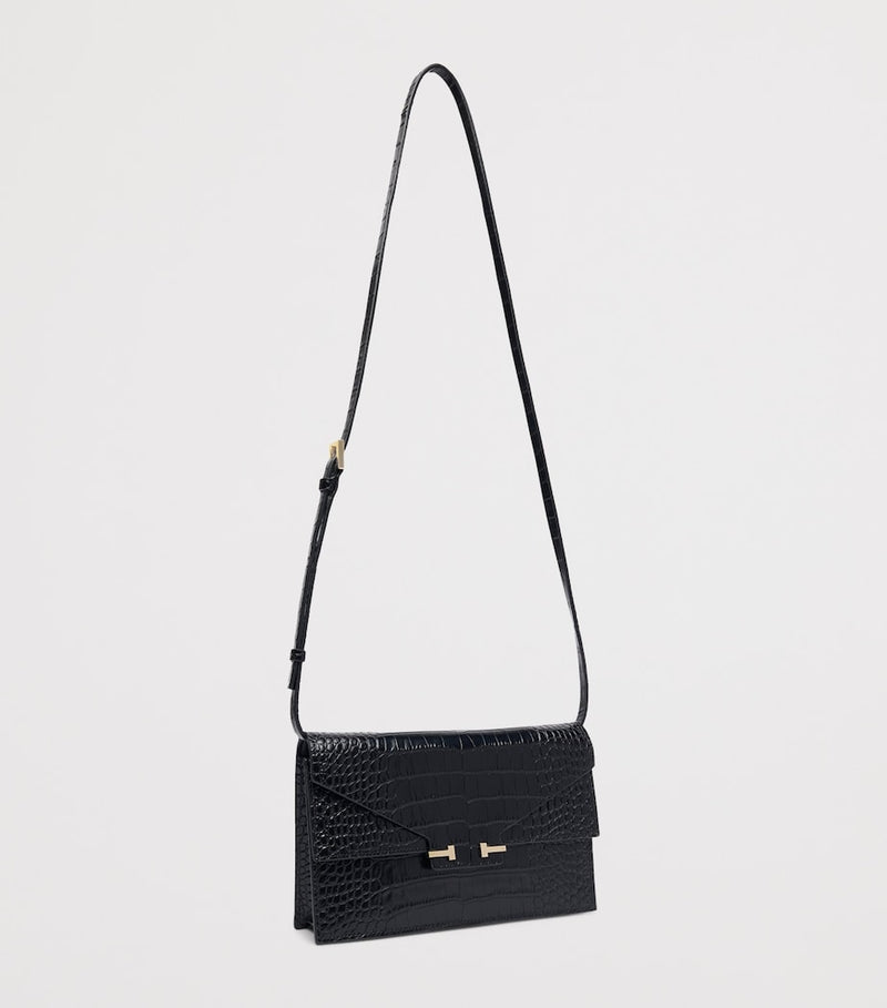 TOM FORD small croc-embossed leather bag, UK version