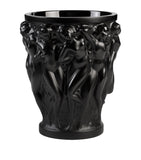 Lalique Bacchantes small crystal vase 15cm, UK version