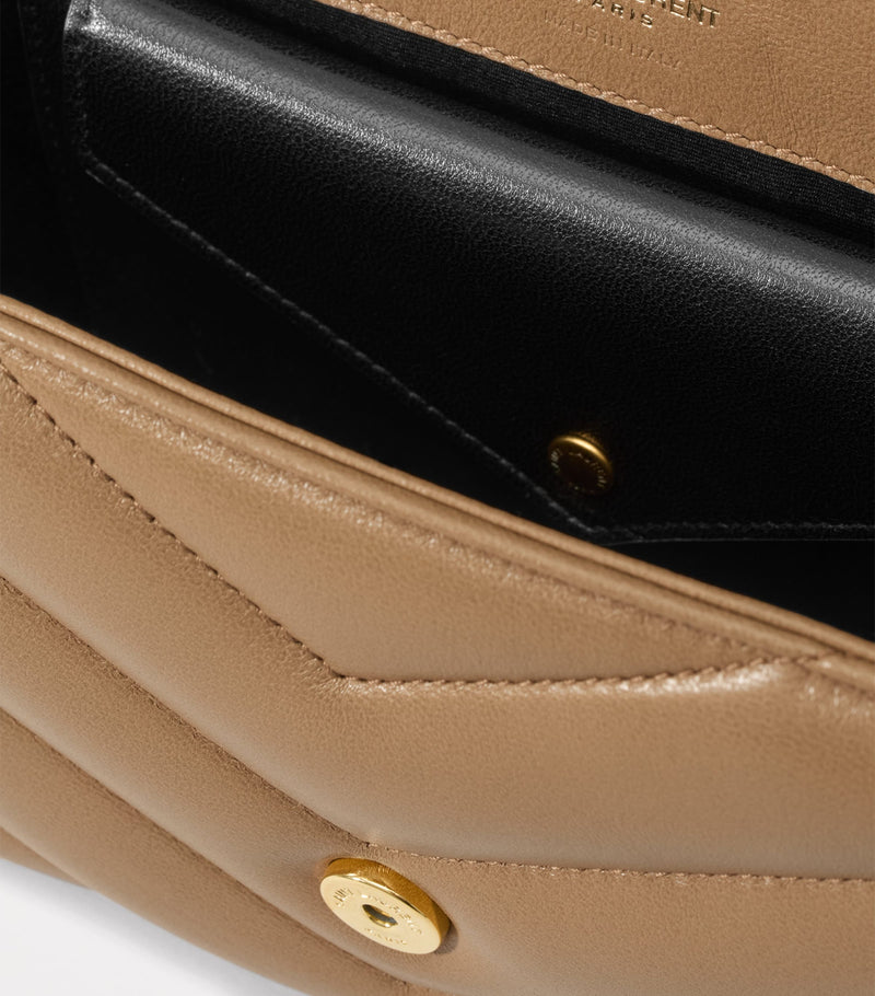 Saint Laurent Small Loulou shoulder bag, imported from the UK