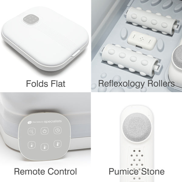 Rio Deluxe Foldaway Foot Bath Spa, imported from the UK