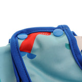 Ziggle Coverall Feeding Bib Blue Sea Monsters (British brand)