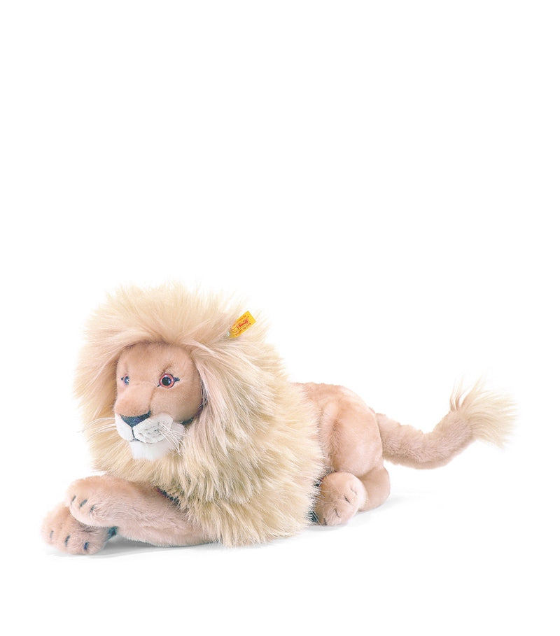 Steiff Leo lion plush toy 43cm (British brand)