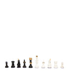 Purling earthenware gold leaf chess set, imported from the UK
