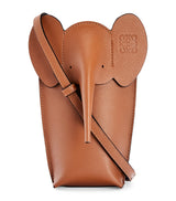 Harrods LOEWE Leather Elephant Pocket Bag- Buy online at McGrocer