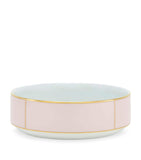 GINORI 1735 porcelain Colonna Diva Rosa salad bowl 24cm, UK version