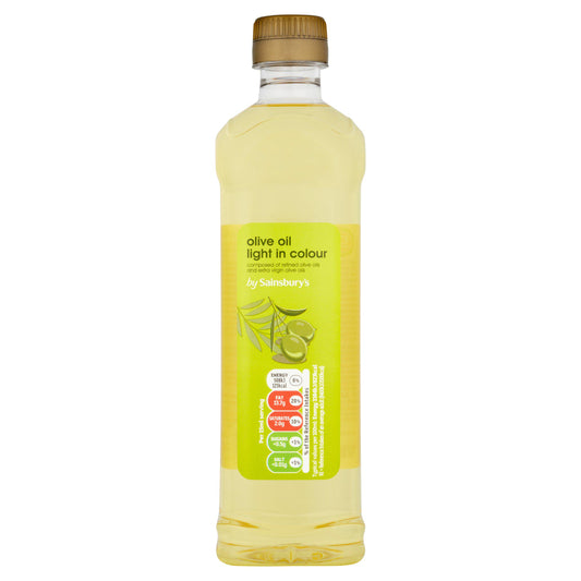 Sainsbury's Olive Oil, Light Colour 500ml oils Sainsburys   