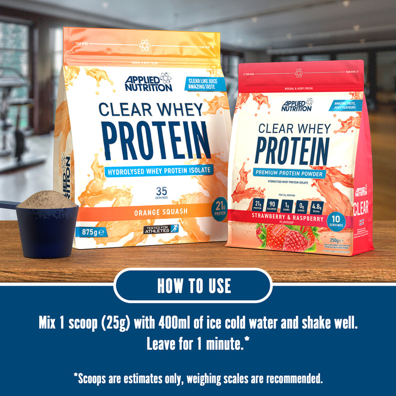 Applied Nutrition clear whey protein grapefruit 875g - British product
