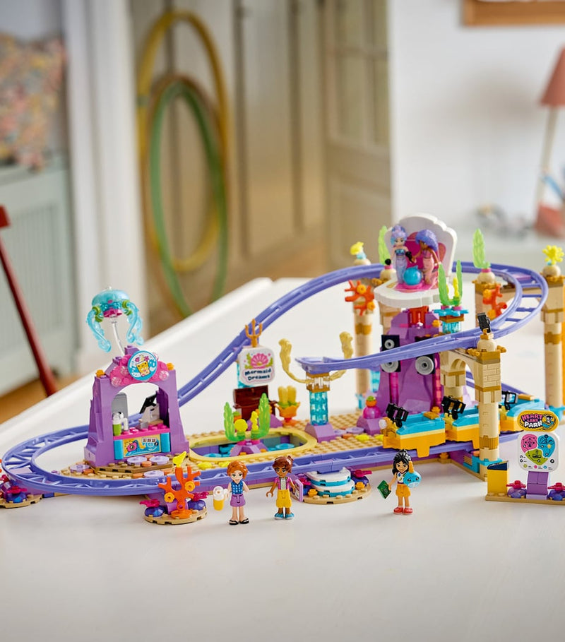 LEGO Friends Mermaid Roller Coaster Ride 42703, UK version