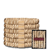 Harrods SILKE Mulberry Silk Hair Ties Set of 6- Buy online at McGrocer