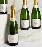 Harrods Blanc de Blancs Grand Cru Champagne Non-Vintage case of 12 bottles, UK version