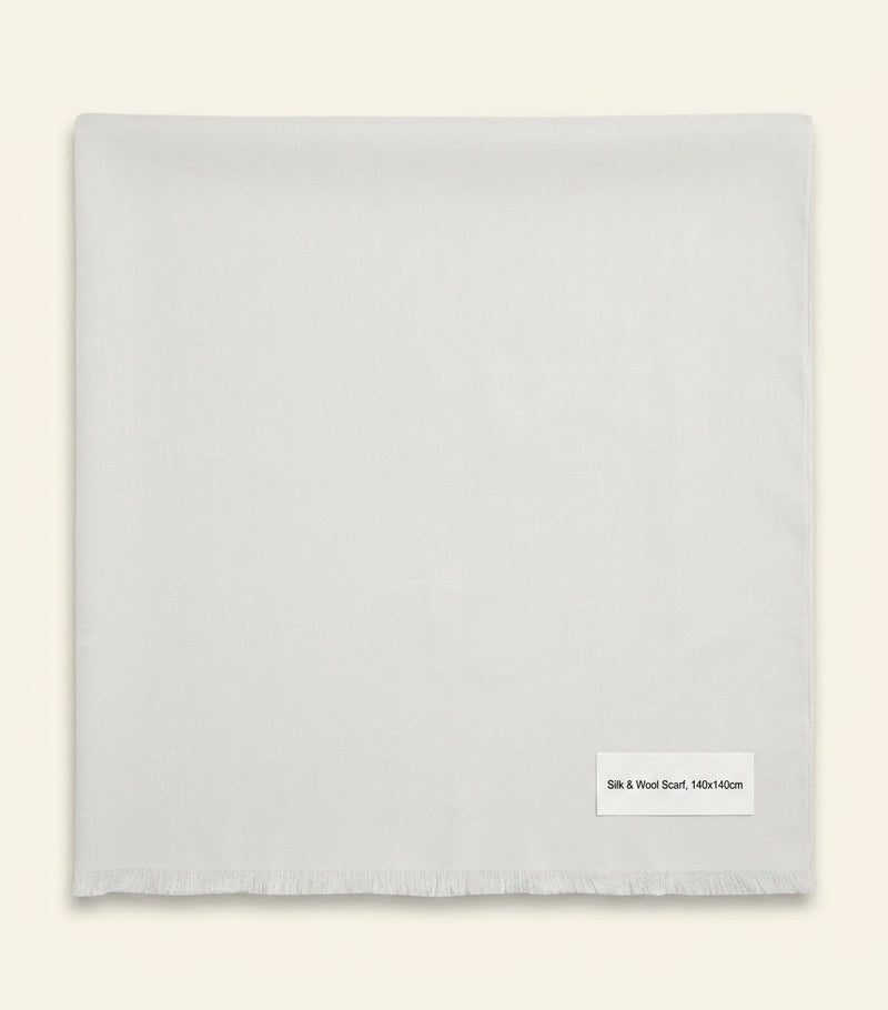 Givenchy wool silk logo shawl 140cm (British brand)